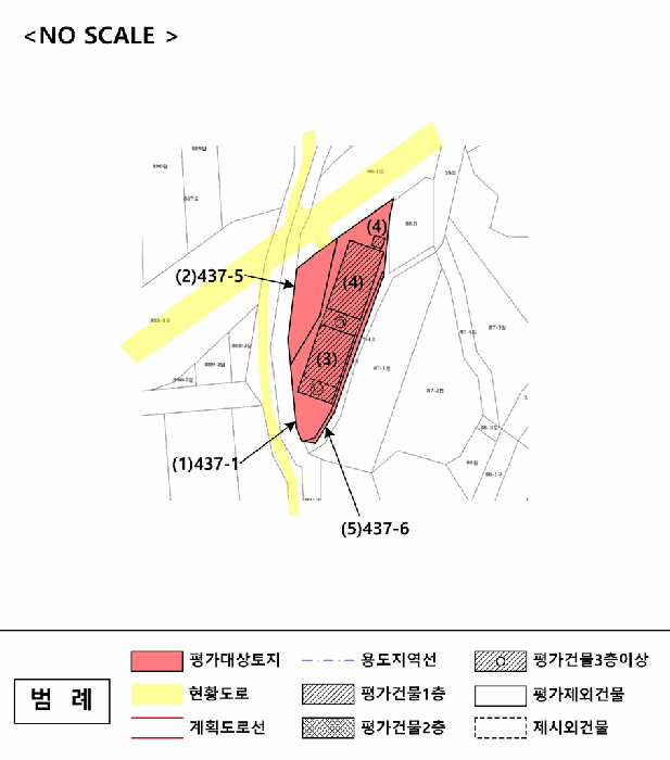 지적 및 건물개황도