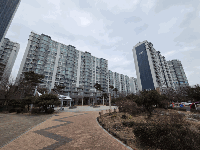 단지내 전경