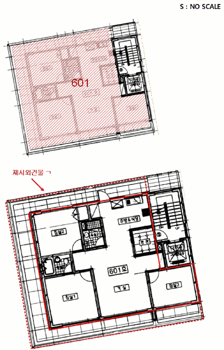 호별배치도 및 내부구조도
