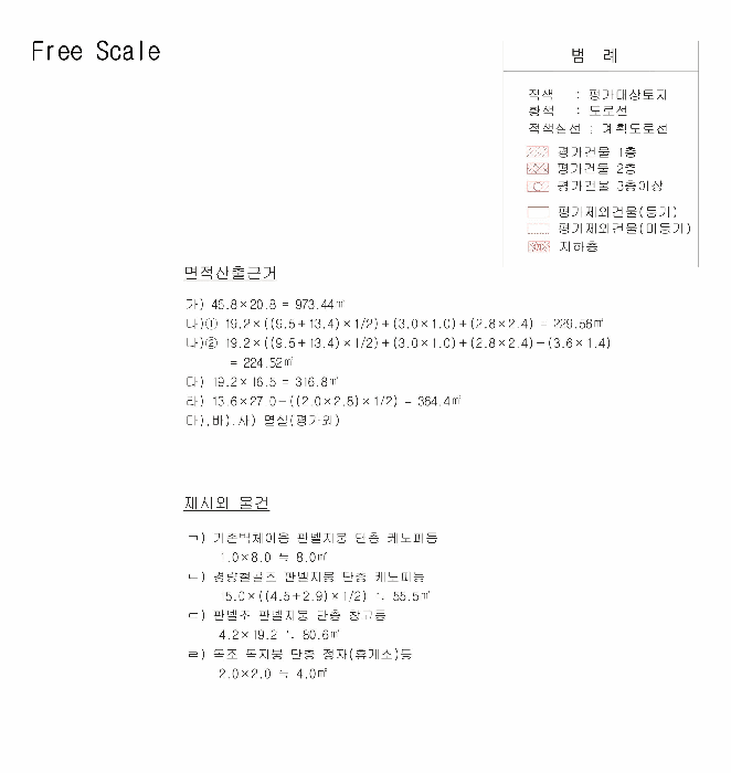 건 물 개 황 도