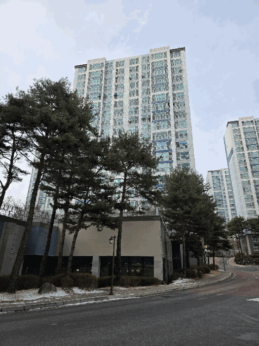 본건이 속한 동( 120동 ) 남측 전경(前景)