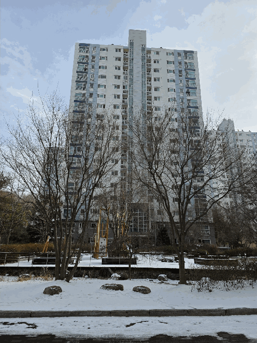 120동 북측 전경 및