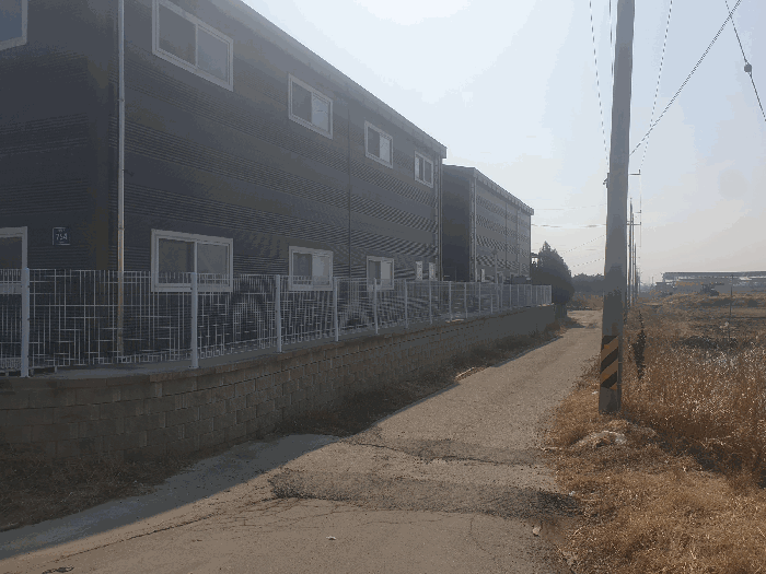 서측 접면 도로 및 기호 5 토지