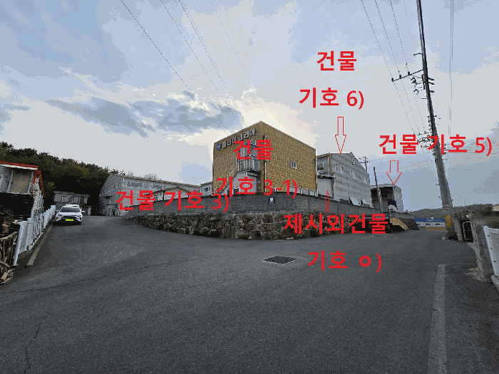 본건 남동측 전경