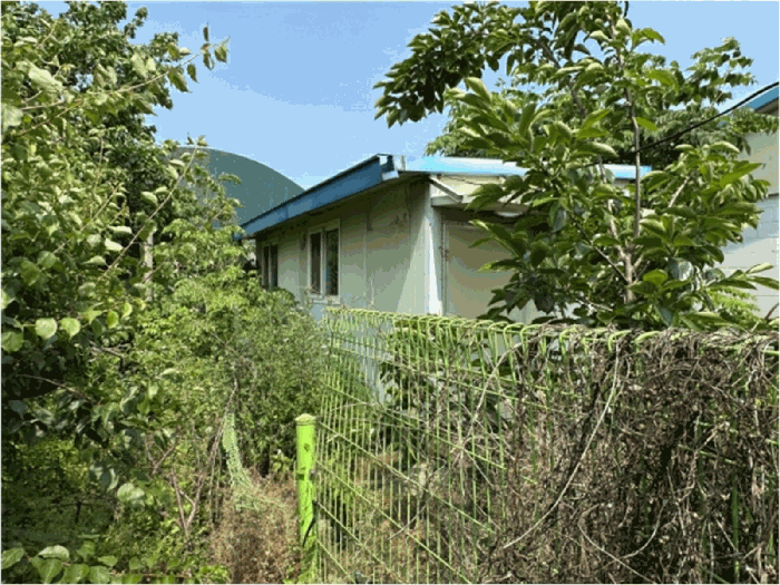 본건(기호1[토지], 기호2[건물,다동]) 및 인근전경